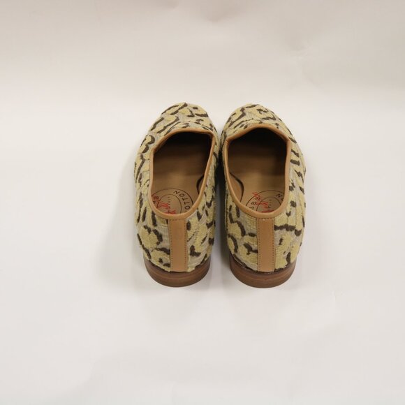 New Stubbs & Wootton Limited Edition Velvet Burnout Animal Print Size 7 Slippers - Picture 4 of 10